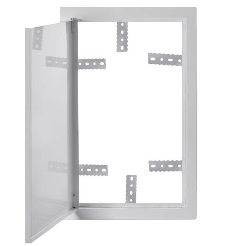 Drzwiczki rewizyjne 40x90 szare zamek