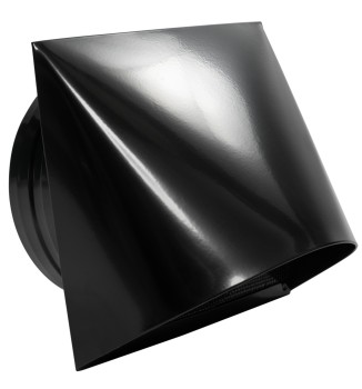 Czerpnia / Wyrzutnia powietrza CWPO fi 315 czarna RAL 9005