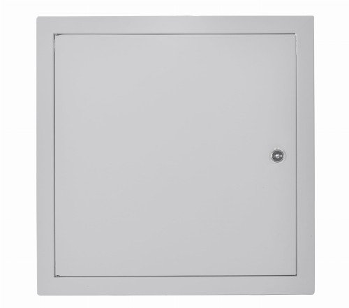 Drzwiczki rewizyjne 90x90 szare zamek