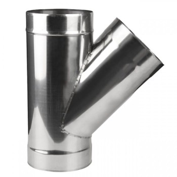 Trójnik kominowy 45° fi 160 kwasoodporny