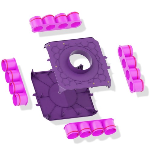 Skrzynka rozdzielacza modułowa fi 200 16x75 Max-Vent ROZ/16x75/200