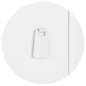 Drzwiczki rewizyjne 80x80 czarne mat uchwyt