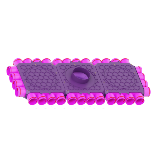 Skrzynka rozdzielacza modułowa fi 160 32x75 Max-Vent ROZ/DM/32x75/160