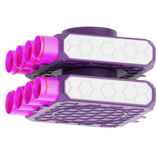 Skrzynka rozdzielacza modułowa fi 160 8x75 Max-Vent ROZ/DP/8x75/160