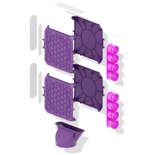 Skrzynka rozdzielacza modułowa fi 200 8x75 Max-Vent ROZ/DP/8x75/200