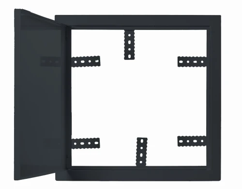 Drzwiczki rewizyjne 95x95 antracyt mat uchwyt