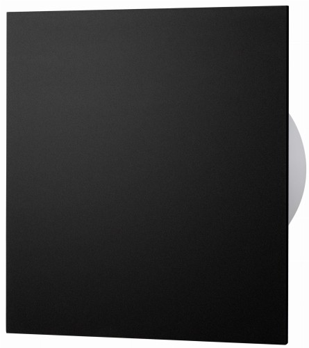 Wentylator łazienkowy airRoxy dRim fi 100 Standard Plexi Czarny mat