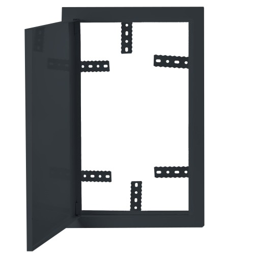 Drzwiczki rewizyjne 15x50 grafit uchwyt