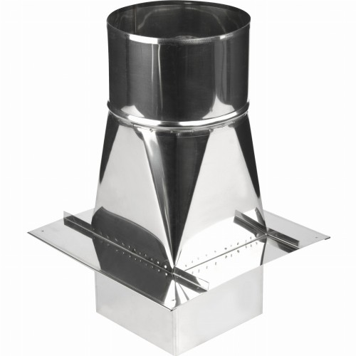 Strażak kominowy Kogut fi 200 kwasoodporny z przejściem 20x20