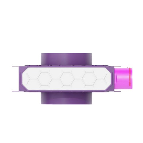 Skrzynka rozdzielcza fi 200 4x75 jednomodułowa, przelotowa Max-Vent