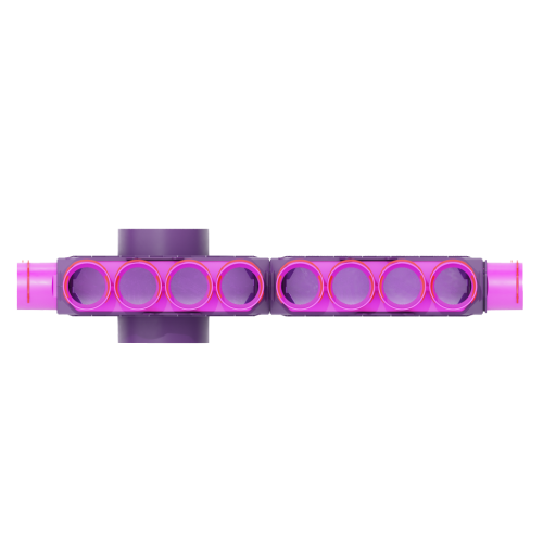 Skrzynka rozdzielcza fi 160 16x75 dwumodułowa, przelotowa Max-Vent