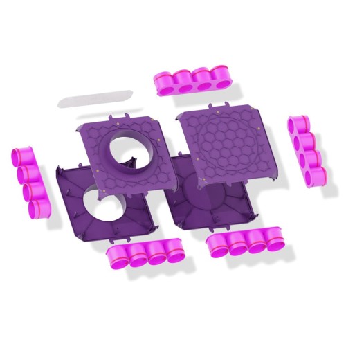 Skrzynka rozdzielcza fi 200 20x75 dwumodułowa, przelotowa Max-Vent