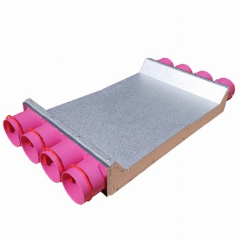 Mijanka / Obsadzka kanałów do rekuperacji 4x75 Max-Vent