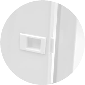 Drzwiczki rewizyjne 60x80 białe zasuwka