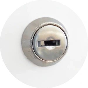 Drzwiczki rewizyjne 30x100 antracyt zamek