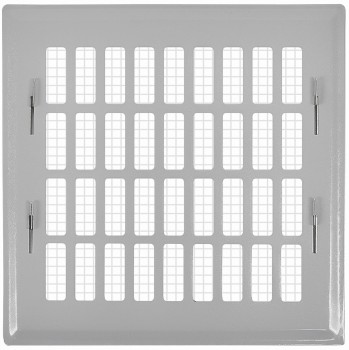 Kratka wentylacyjna 14x14 szara prosta EP