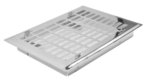 Kratka wentylacyjna 14x21 nierdzewna prosta