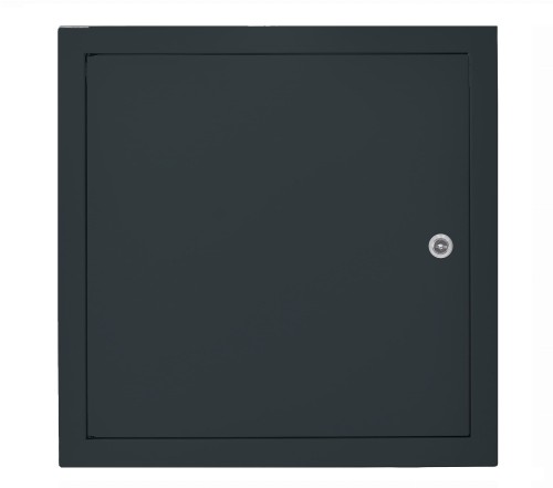 Drzwiczki rewizyjne 70x70 antracyt mat zamek