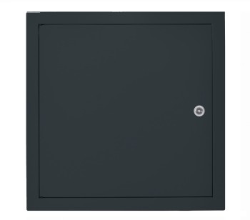 Drzwiczki rewizyjne 100x100 antracyt mat zamek  