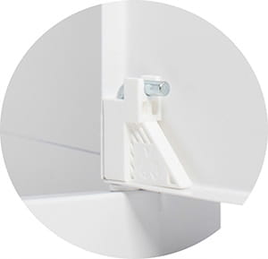 Drzwiczki rewizyjne 70x70 grafit zamek