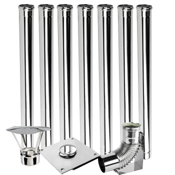 Wkład kominowy kondensacyjny fi 100 7 m kwasoodporny