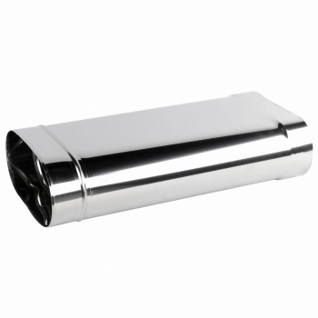 Rura kominowa owalna 140/250 0,5 mb kwasoodporna