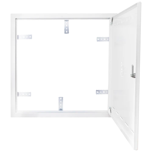 Drzwiczki gazowe 45x45 żółte z literą "G" metalowe