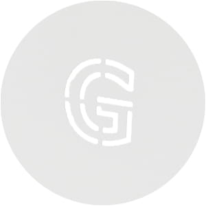 Drzwiczki gazowe 45x45 żółte z literą "G" metalowe