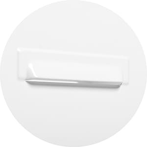 Drzwiczki gazowe 100x100 antracyt z literą "G" metalowe