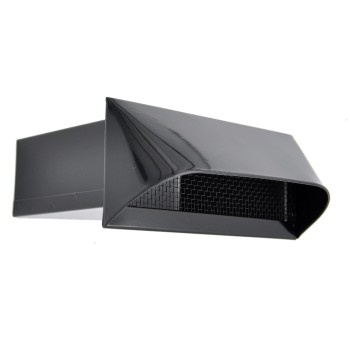 Czerpnia / Wyrzutnia powietrza CWP 200x50 czarna RAL 9005