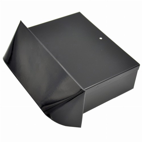 Czerpnia / Wyrzutnia powietrza CWP 200x50 czarna RAL 9005