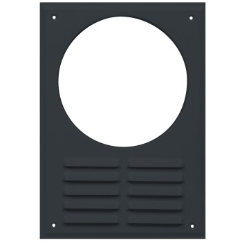 Kratka wentylacyjna pod okap fi 120 antracyt