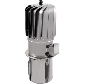 Turbowent Tulipan hybrydowy Darco fi 150 podstawa wciskana TH150CHAL-T-PT