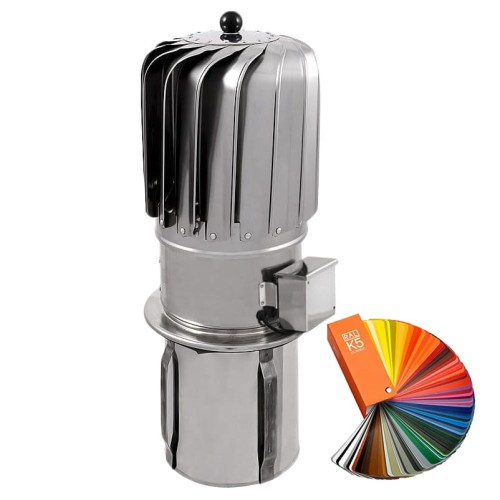 Turbowent hybrydowy Darco fi 150 podstawa wciskana RAL TH150ML-T-P