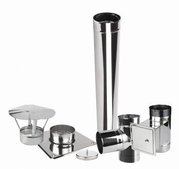 Wkład kominowy jednościenny KŻJ2 fi 140 1 mb żaroodporny  