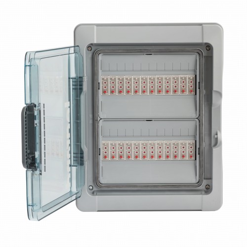 Elektroniczna szafa regulacyjna ESR-72W-0 maks. 72 regulatory