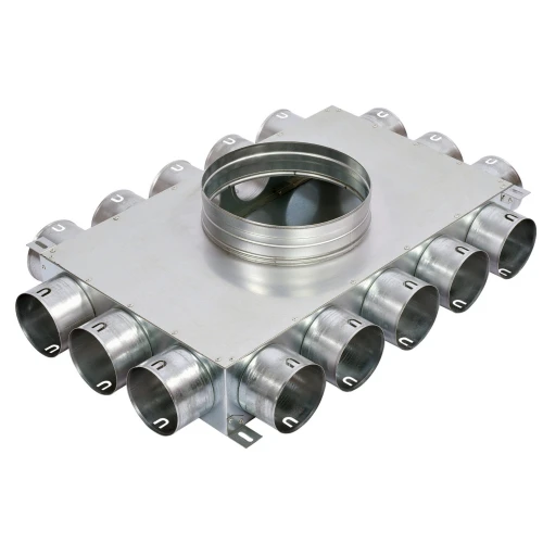 Rozdzielacz rurowy szesnasto-króćcowy SK 16x63/200 ocynkowana