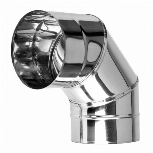 Kolano kominowe 90° fi 220 żaroodporne