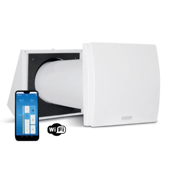 Rekuperator ścienny 150 Alnor HRU-WALL-WI-150-60 WiFi