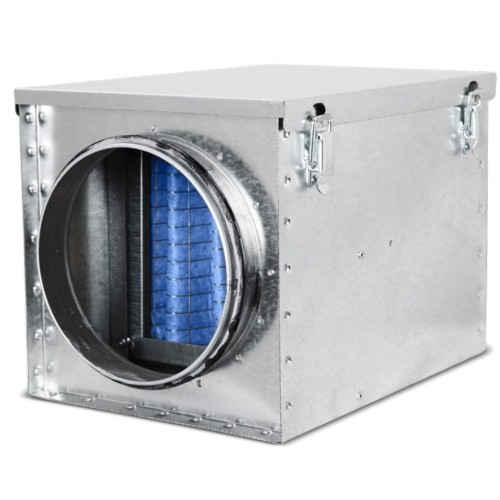 Filtr kanałowy antysmogowy z filtrem wstępnym z aktywnym węglem Alnor MOCarz-CA-100