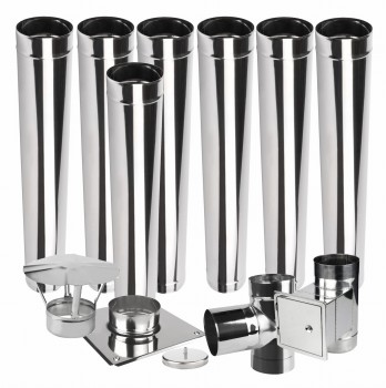 Wkład kominowy jednościenny KŻJ3 fi 125 7 mb żaroodporny  