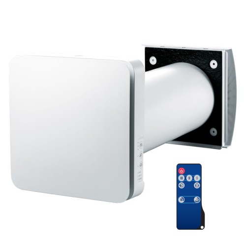 Rekuperator ścienny kompaktowy Blauberg Vento inHome 160 z pilotem i WiFi