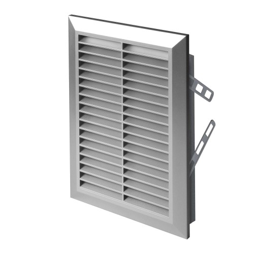 Kratka wentylacyjna 14x21 satynowa  skośna Classic T26ss