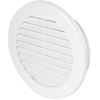 Kratka wentylacyjna TRU16K fi 125 biała skośna