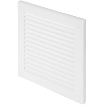 Kratka wentylacyjna TRU2 15x15 biała skośna