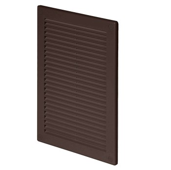 Kratka wentylacyjna TRU4br 14x21 brązowa skośna