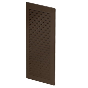 Kratka wentylacyjna TRU12br 11x27 brązowa skośna
