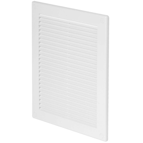 Kratka wentylacyjna TRU22 20x25 biała skośna