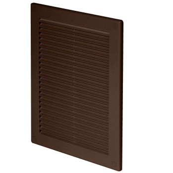 Kratka wentylacyjna TRU22br 20x25 brązowa skośna