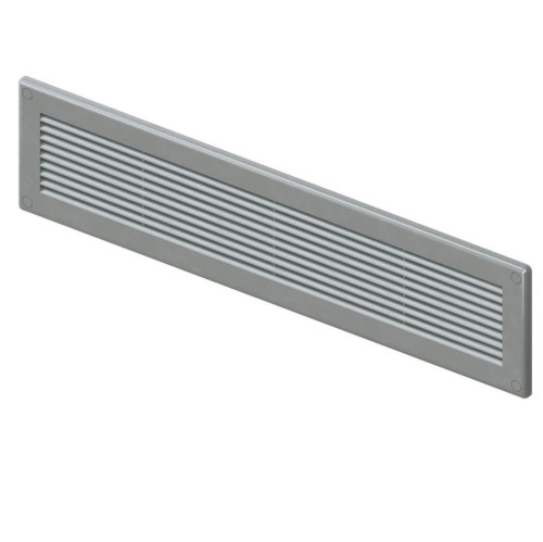 Kratka wentylacyjna TRU26SS 46x11 satyna skośna